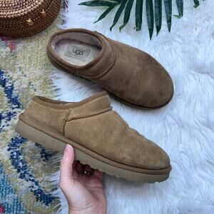 UGG Women's Classic Slipper 9 in Chestnut Style 1108193 Slip On